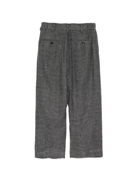 Pantaloni Ziggy Chen melange gri