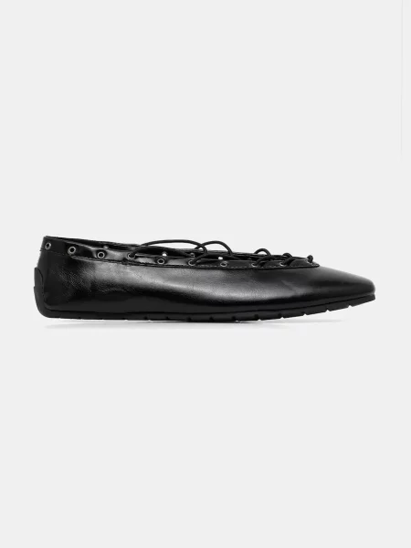 Steve Madden baleriny Pointe czarne