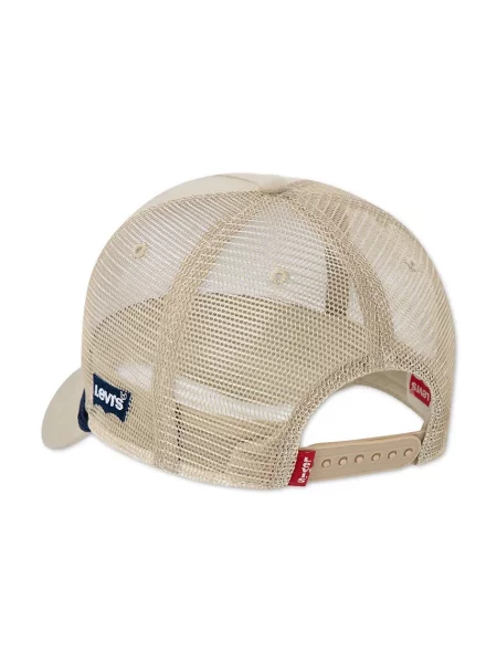 Levi's šiltovka trucker detská LEVIS TRUCKER CAP béžová