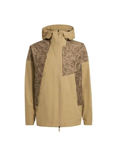 ADIDAS TERREX Outdoorová bunda XPR velbloudí čokoládová hnědá