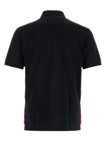 Dryžuota polo marškinėliai Thom Browne mėlyna
