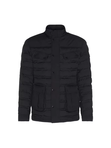 Kurtka puchowa Barbour czarna