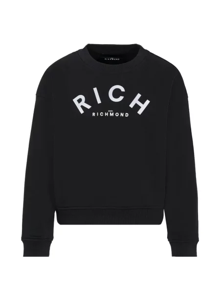 Sweter dziecięcy John Richmond czarny