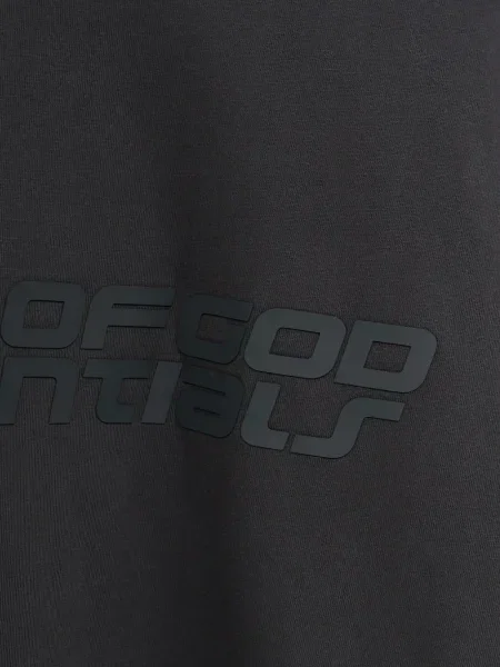 Μπλούζα Fear Of God Essentials με σχέδιο μαύρο
