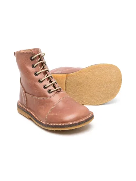 Buty do kostki dziecięce Pèpè brązowe
