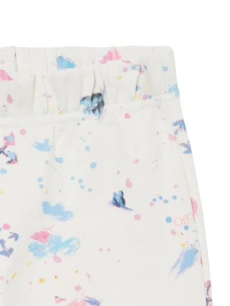 Spodnie dziecięce Off-white białe