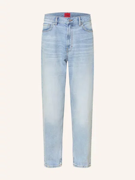 Hugo Dżinsy Hugo Relaxed Tapered Fit blau niebieski