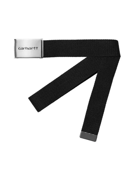 Pasek Carhartt Work In Progress z paskiem casual czarny