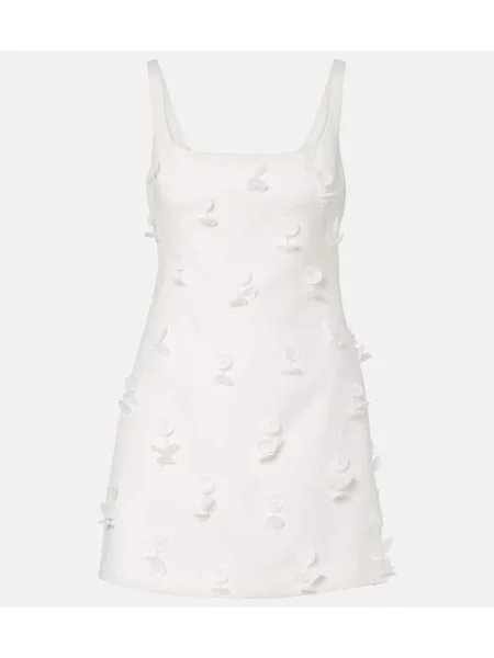 Rochie Simkhai de in cu model floral alb