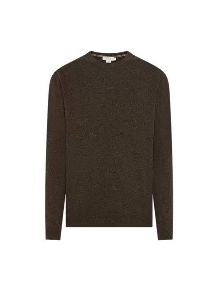Sweter Seventy brązowy