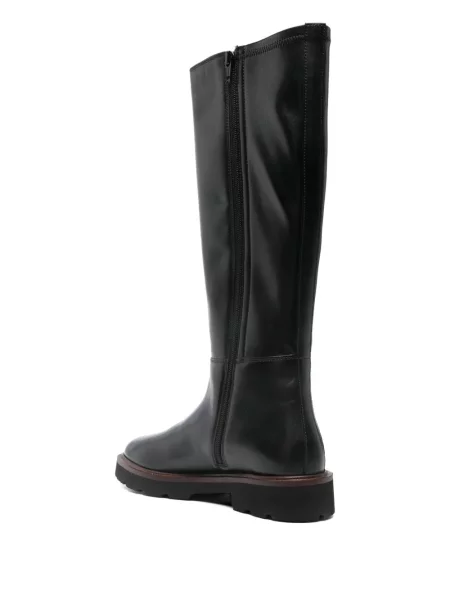 Botine Geox din piele negru