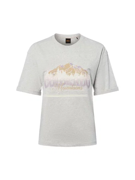 Boss T-Shirt Evi grau szara