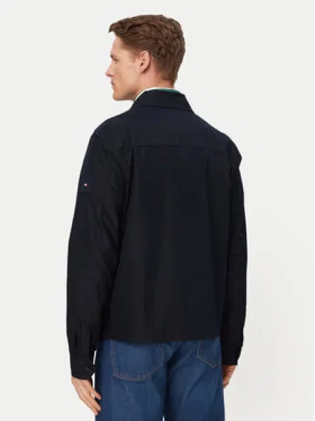 Bunda Tommy Hilfiger modrá