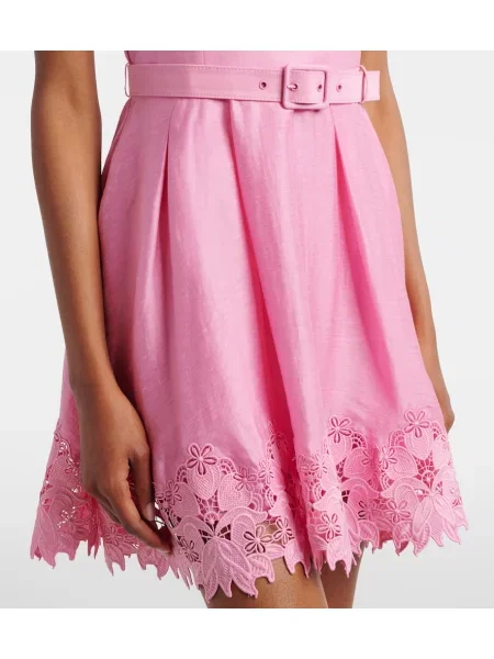 Rochie Rebecca Vallance din dantelă roz