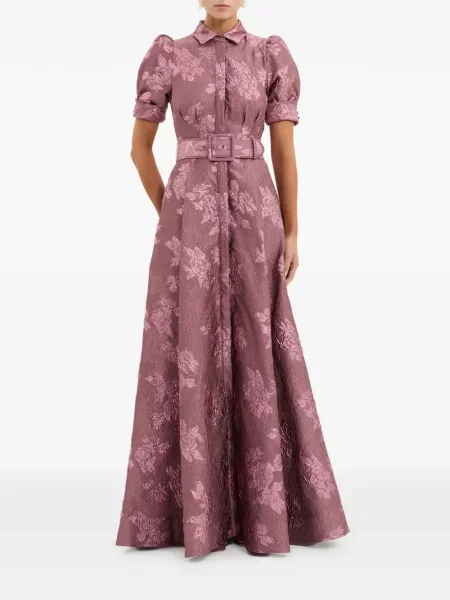 Rochie maxi Rebecca Vallance cu model floral violet