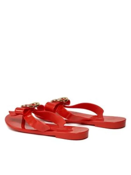 Melissa Šlepetės per pirštą Mini Melissa Harmonic Hot Inf raudona