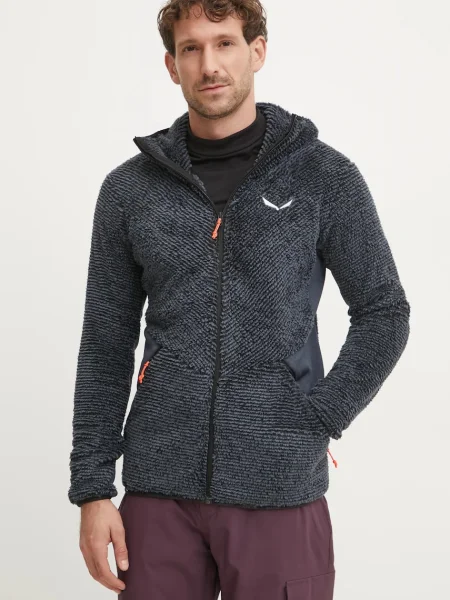 Salewa hanorac Tognazza marin cu glugă modelator albastru