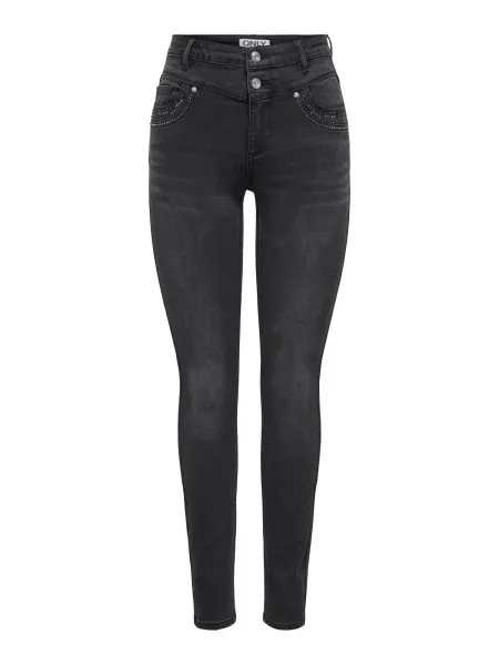 ONLY Jeans ONLWAUW denim negru