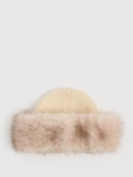 Mohito Beanie kepurė kreminė