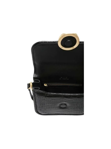 Geanta de piele Pinko negru