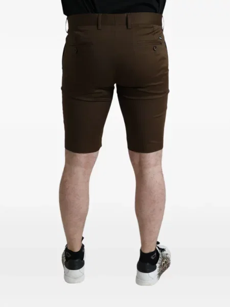 Bermude Dolce & Gabbana stretch maro