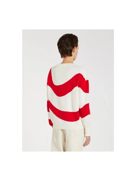 Dzianinowy sweter Marella czerwony