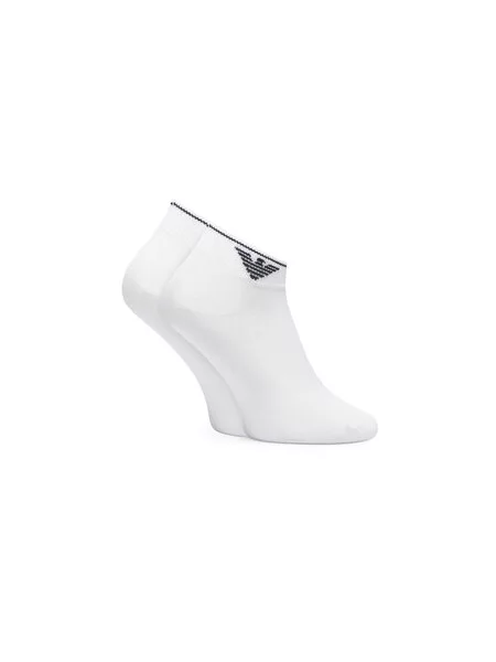 Krátké ponožky Emporio Armani bílé