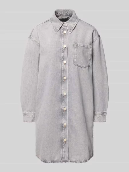 Sukienka jeansowa o luźnym kroju z czystej bawełny Marc O'polo Denim