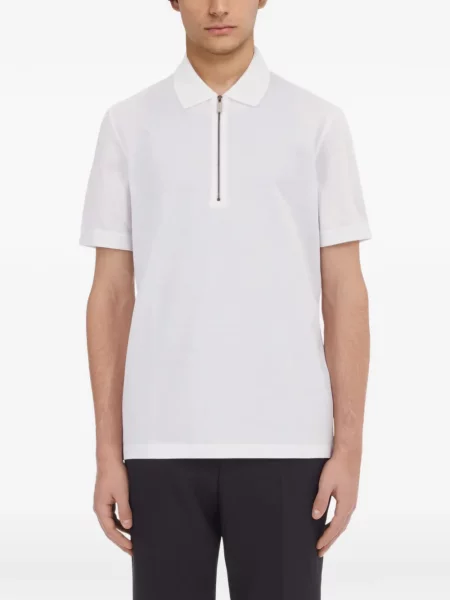 Polokošeľa Ferragamo biela