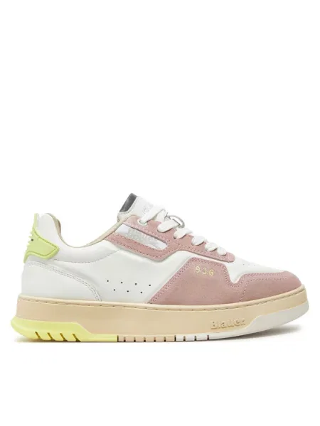 Blauer.USA Tenisky starorůžová bílá