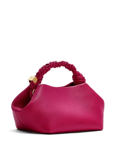 Geantă shopper Ganni roșu