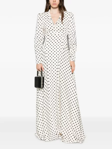 Rochie maxi Adamaris cu buline
