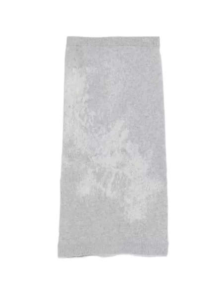 Fustă tricotată Iceberg tricotate gri