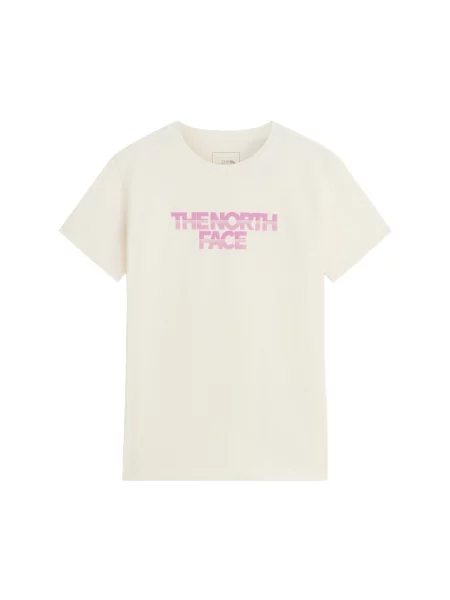 THE NORTH FACE Tricou Chalbi roz / murdar alb