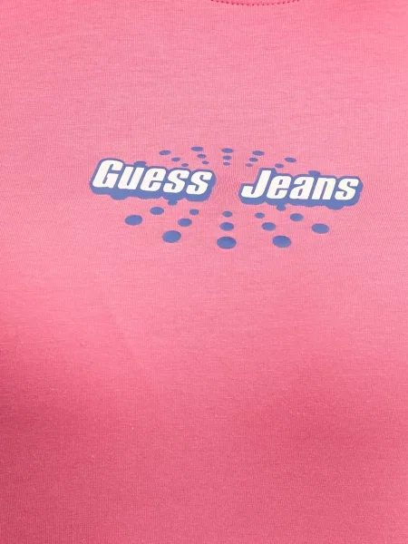 Футболка Guess Jeans рожевий