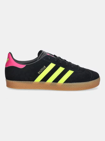 Adidas Originals semišové tenisky GAZELLE černé