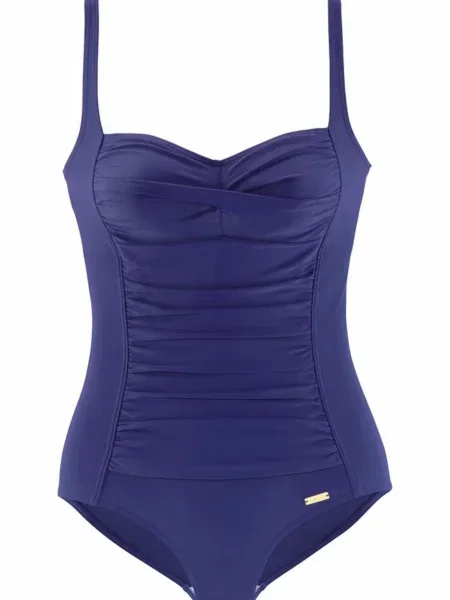 LASCANA Costum de baie întreg albastru