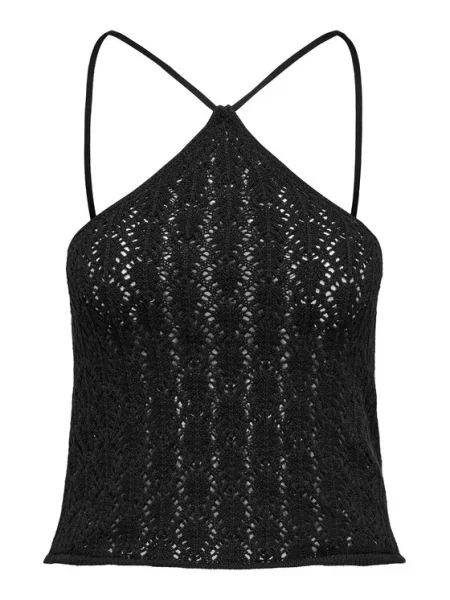 ONLY Топ Noella Regular Fit чорний