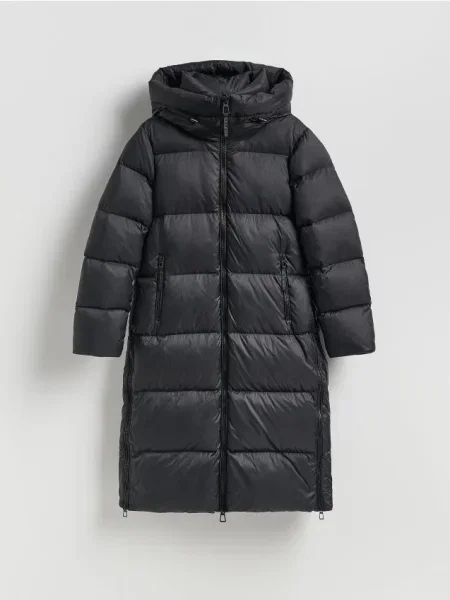 Reserved Palton cu căptușeală negru