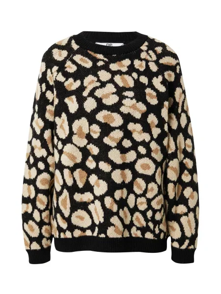 Dorothy Perkins Pulover bej / maro deschis negru