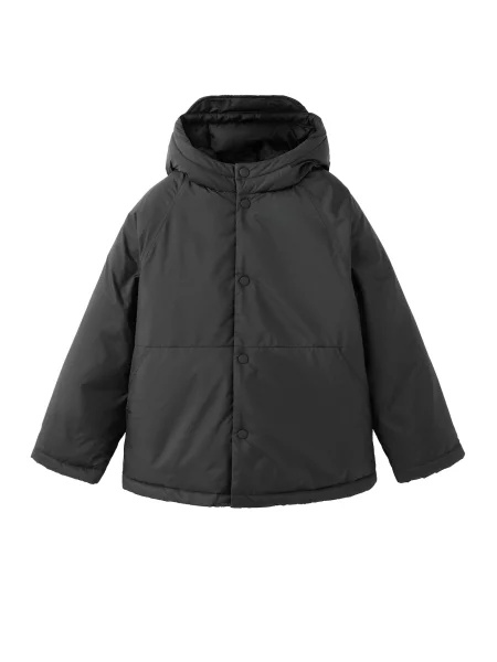 MANGO KIDS Geacă de primăvară-toamnă MARC' negru