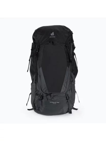 Plecak trekkingowy deuter Futura Air Trek 60 + 10 l black/graphite czarny