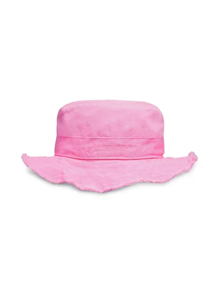 Шапка с периферия Jacquemus L'enfant розово