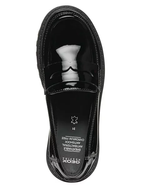 Geox Детски мокасини CASEY черно