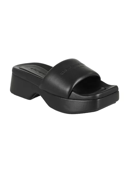 Klapki Alexander Wang biznesowe czarne