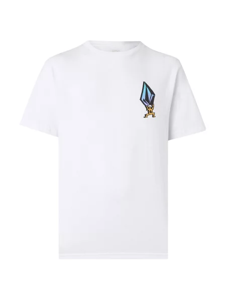 Volcom Tričko STAR SHIELDS nebeská modř / šeříková / černá bílá