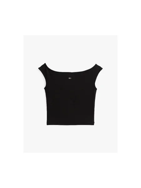 Tommy Jeans Top čierna