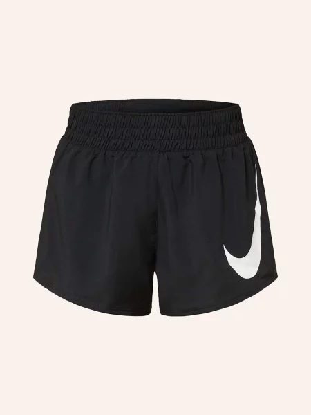 Nike Szorty Do Biegania 2 W 1 One Swoosh schwarz białe