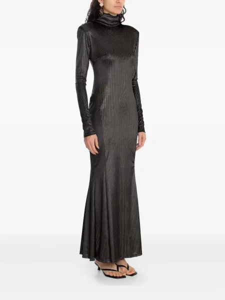 Rochie maxi Amir Slama de costum negru