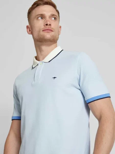 Koszulka polo o kroju regular fit z obszyciem w kontrastowym kolorze Fynch-hatton